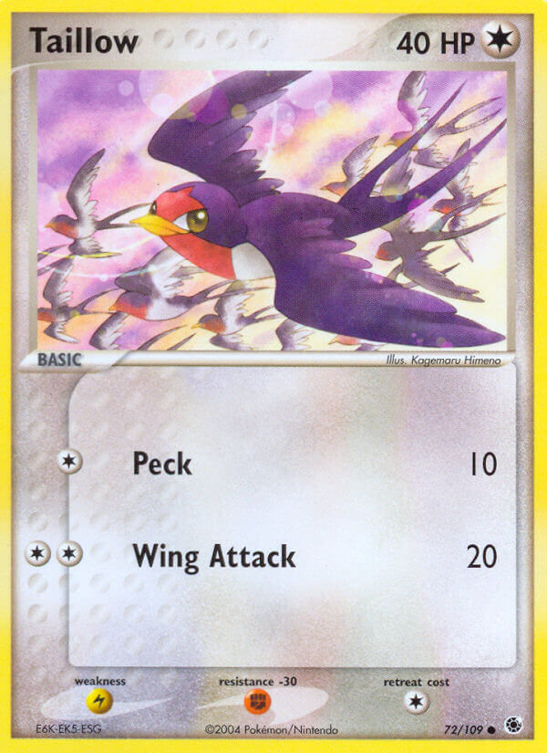Taillow (72/109) [EX: Battle Stadium] | Shuffle n Cut Hobbies & Games