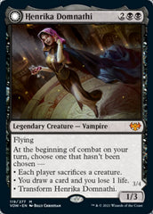 Henrika Domnathi // Henrika, Infernal Seer [Innistrad: Crimson Vow] | Shuffle n Cut Hobbies & Games