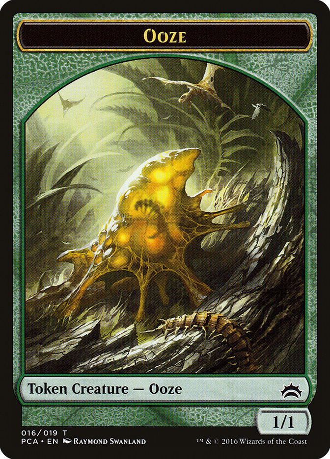 Plant // Ooze (016) Double-Sided Token [Planechase Anthology Tokens] | Shuffle n Cut Hobbies & Games