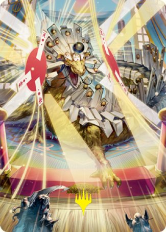 Spirit-Sister's Call Art Card (Gold-Stamped Signature) [Kamigawa: Neon Dynasty Art Series] | Shuffle n Cut Hobbies & Games
