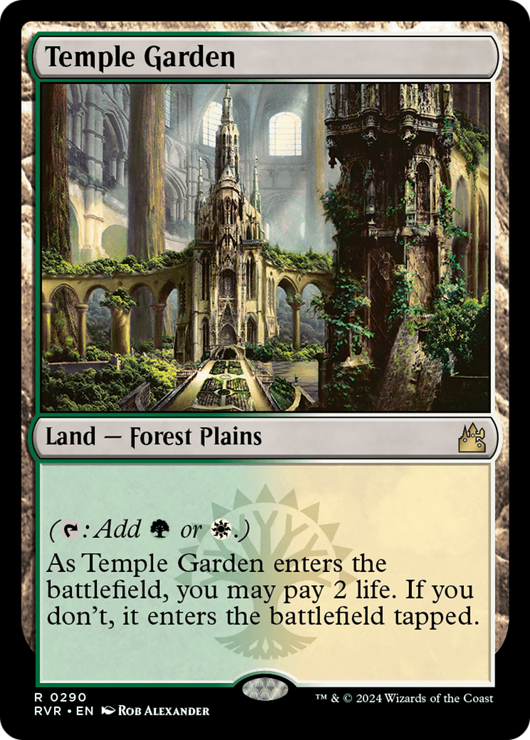 Temple Garden [Ravnica Remastered] | Shuffle n Cut Hobbies & Games