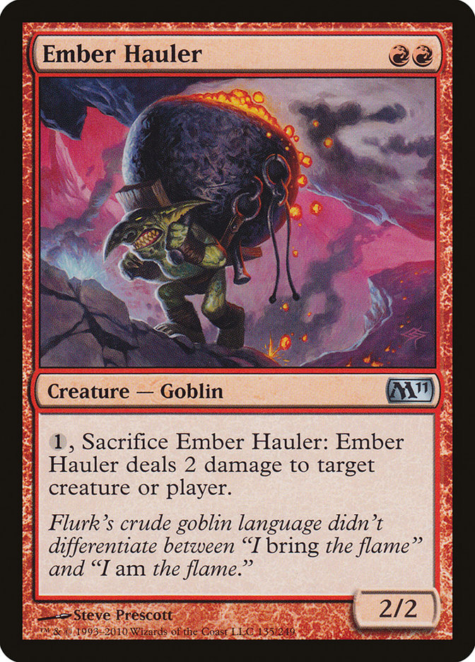 Ember Hauler [Magic 2011] | Shuffle n Cut Hobbies & Games