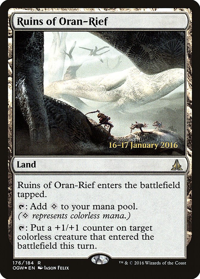 Ruins of Oran-Rief [Oath of the Gatewatch Prerelease Promos] | Shuffle n Cut Hobbies & Games
