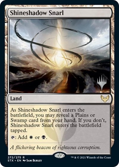 Shineshadow Snarl (Promo Pack) [Strixhaven: School of Mages Promos] | Shuffle n Cut Hobbies & Games