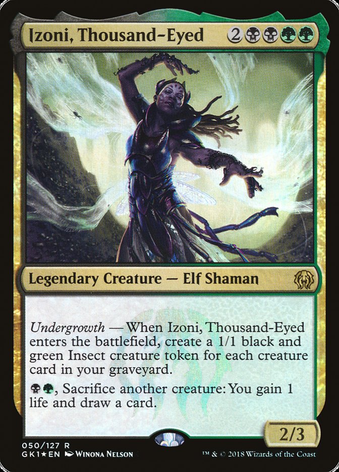 Izoni, Thousand-Eyed [Guilds of Ravnica Guild Kit] | Shuffle n Cut Hobbies & Games
