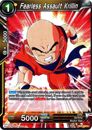 Fearless Assault Krillin [BT6-089] | Shuffle n Cut Hobbies & Games
