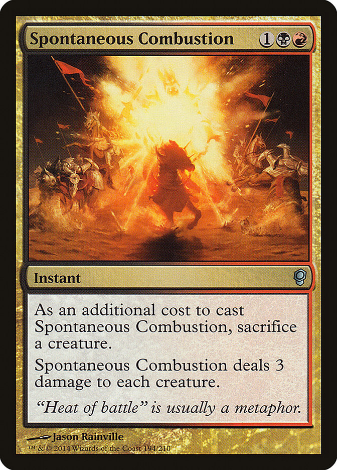 Spontaneous Combustion [Conspiracy] | Shuffle n Cut Hobbies & Games