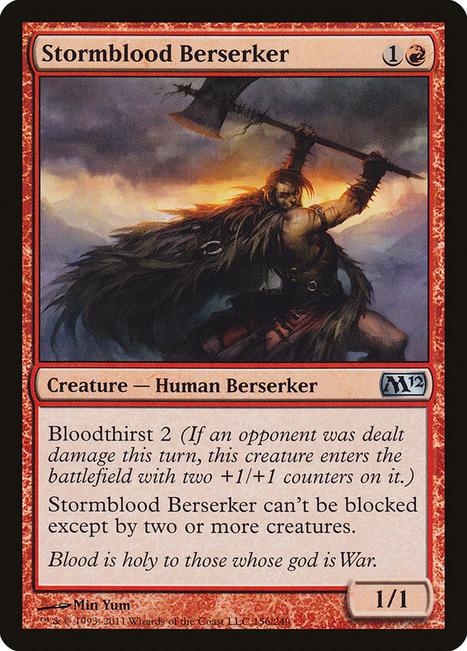 Stormblood Berserker [Magic 2012] | Shuffle n Cut Hobbies & Games