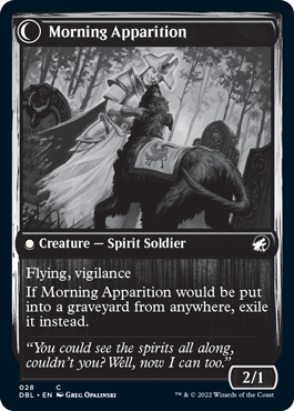Mourning Patrol // Morning Apparition [Innistrad: Double Feature] | Shuffle n Cut Hobbies & Games