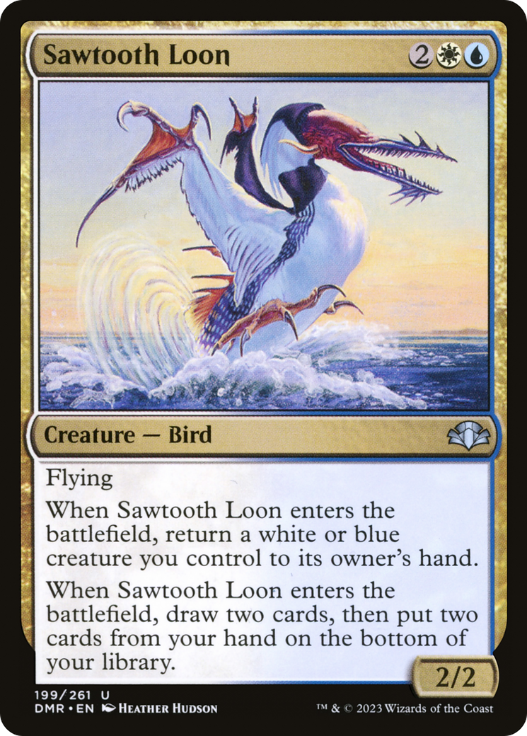 Sawtooth Loon [Dominaria Remastered] | Shuffle n Cut Hobbies & Games