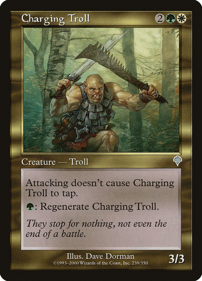 Charging Troll [Invasion] | Shuffle n Cut Hobbies & Games