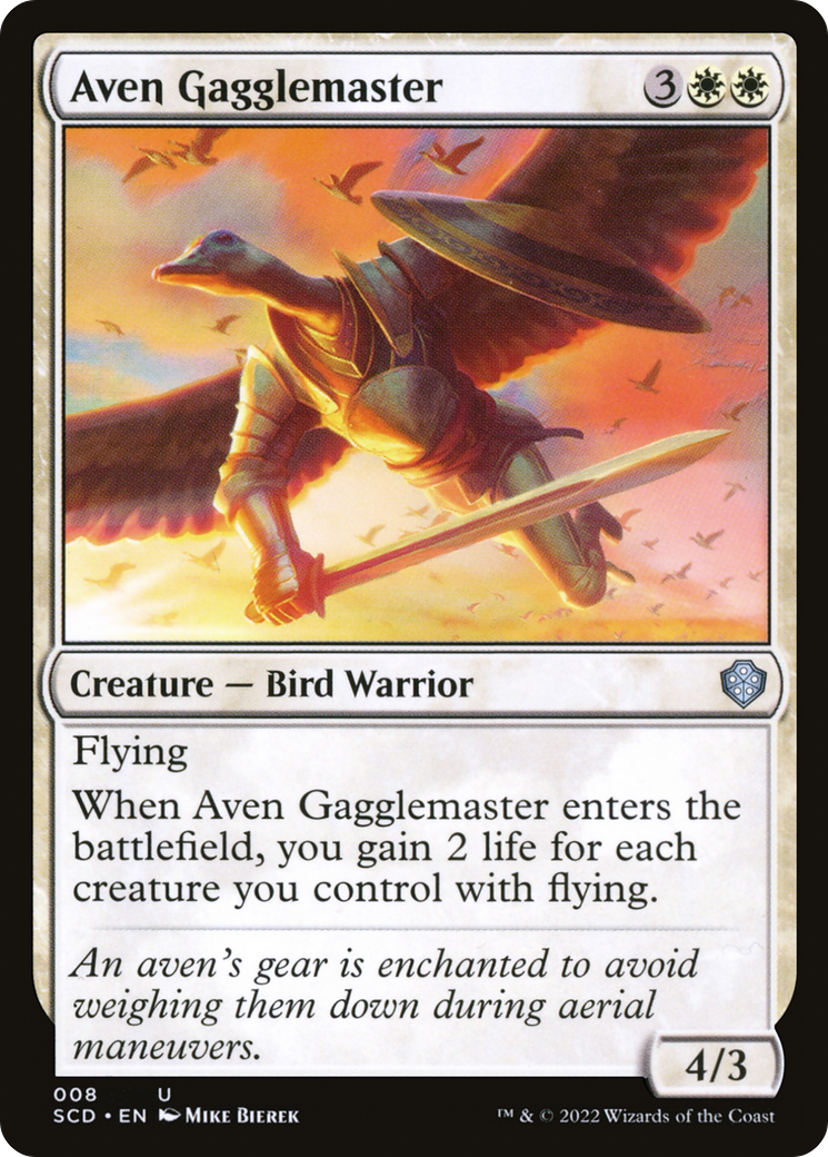 Aven Gagglemaster [Starter Commander Decks] | Shuffle n Cut Hobbies & Games