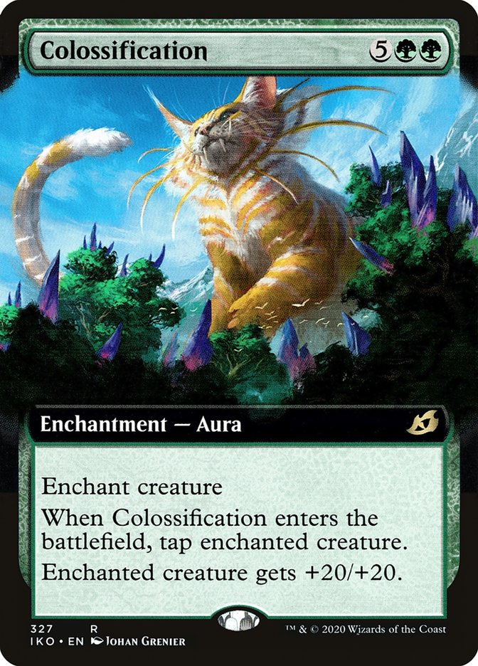 Colossification (Extended Art) [Ikoria: Lair of Behemoths] | Shuffle n Cut Hobbies & Games
