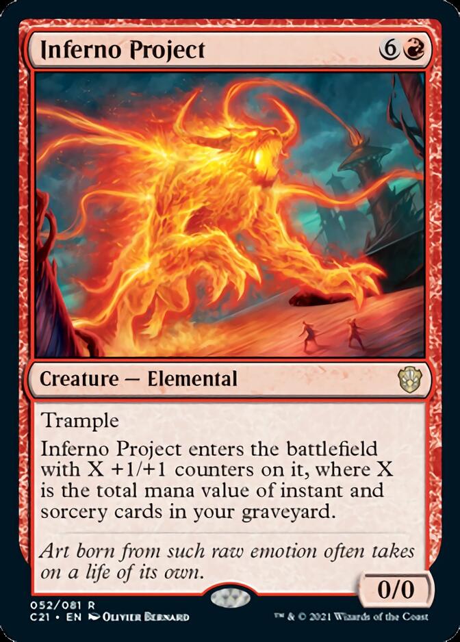 Inferno Project [Commander 2021] | Shuffle n Cut Hobbies & Games