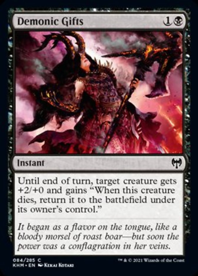 Demonic Gifts [Kaldheim] | Shuffle n Cut Hobbies & Games