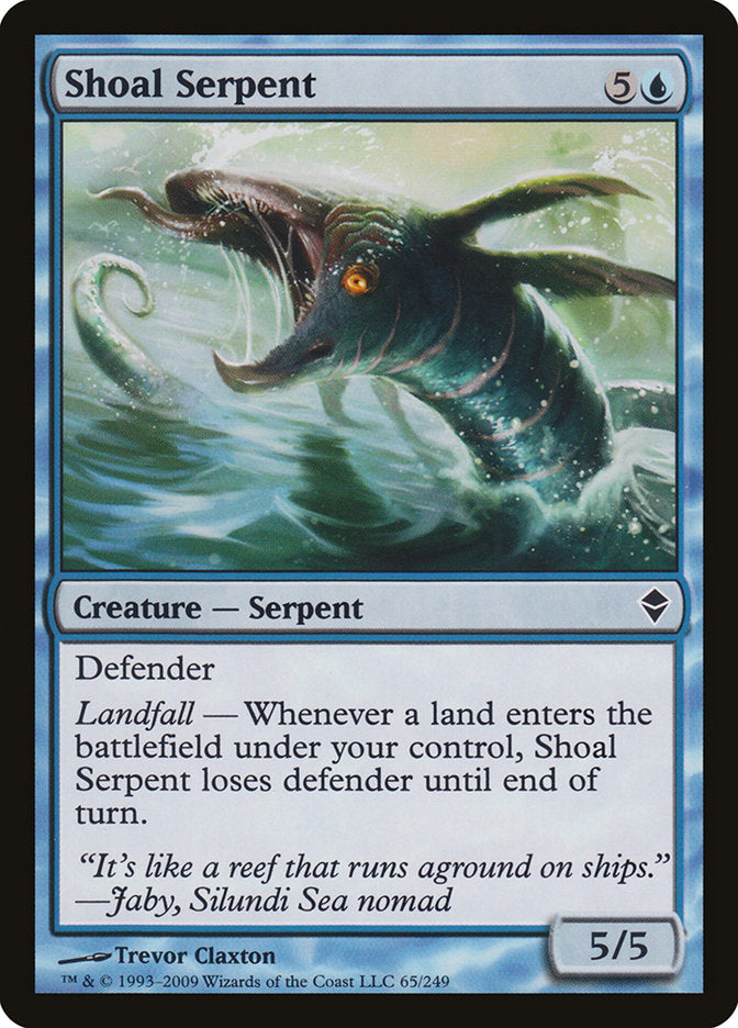 Shoal Serpent [Zendikar] | Shuffle n Cut Hobbies & Games