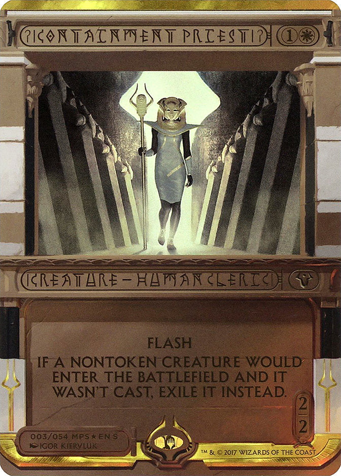 Containment Priest (Invocation) [Amonkhet Invocations] | Shuffle n Cut Hobbies & Games