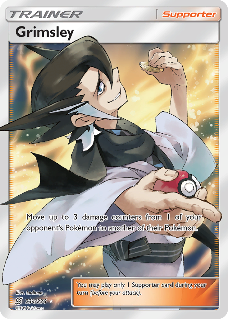 Grimsley (234/236) [Sun & Moon: Unified Minds] | Shuffle n Cut Hobbies & Games