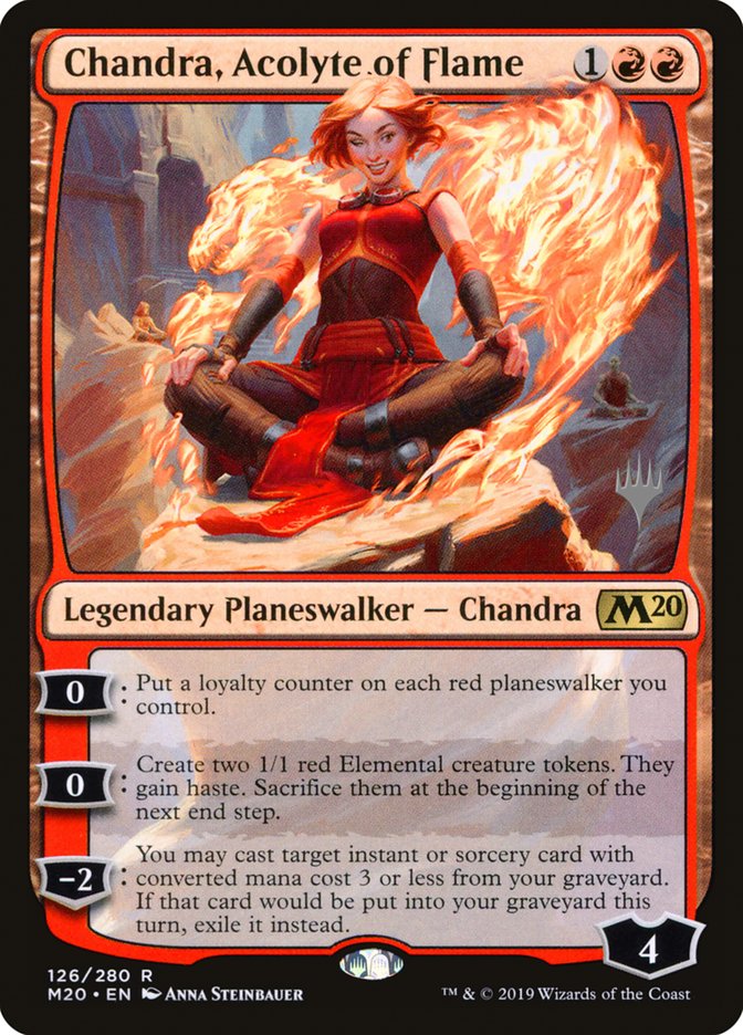 Chandra, Acolyte of Flame (Promo Pack) [Core Set 2020 Promos] | Shuffle n Cut Hobbies & Games