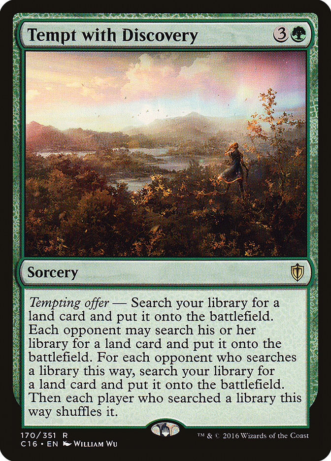 Tempt with Discovery [Commander 2016] | Shuffle n Cut Hobbies & Games