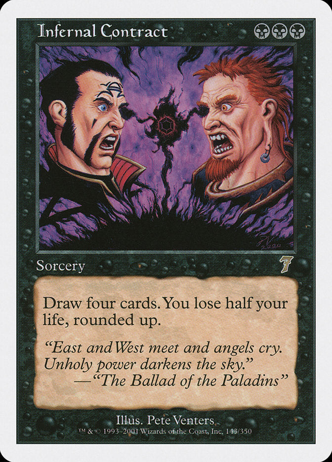 Infernal Contract [Seventh Edition] | Shuffle n Cut Hobbies & Games