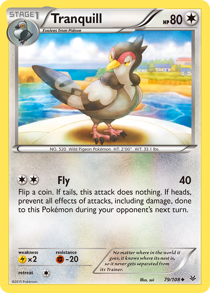 Tranquill (79/108) [XY: Roaring Skies] | Shuffle n Cut Hobbies & Games