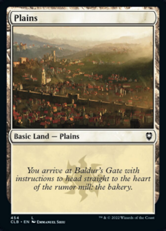 Plains (454) [Commander Legends: Battle for Baldur's Gate] | Shuffle n Cut Hobbies & Games