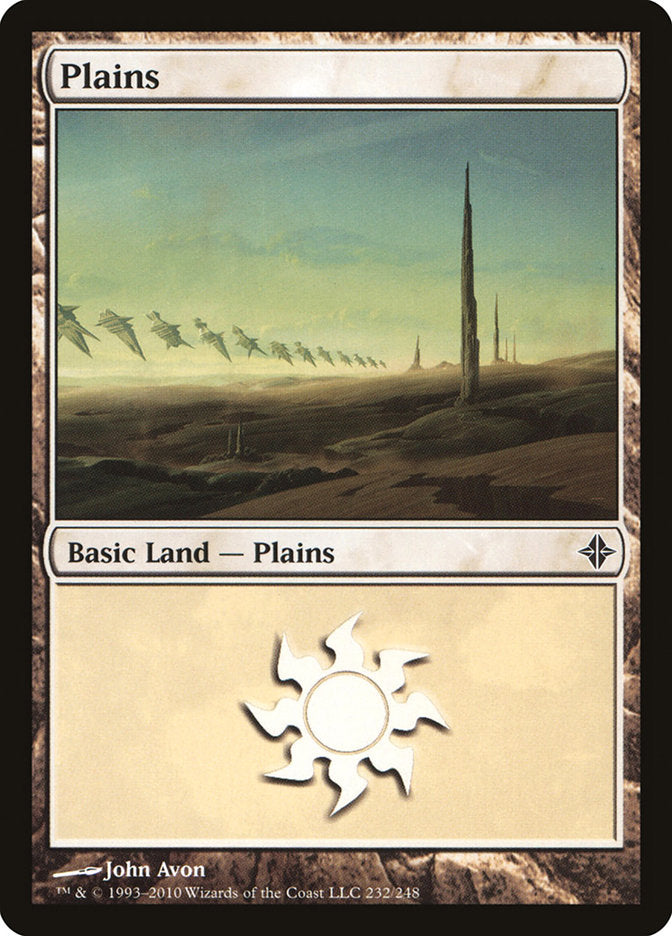 Plains (232) [Rise of the Eldrazi] | Shuffle n Cut Hobbies & Games