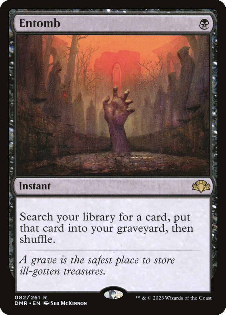 Entomb [Dominaria Remastered] | Shuffle n Cut Hobbies & Games