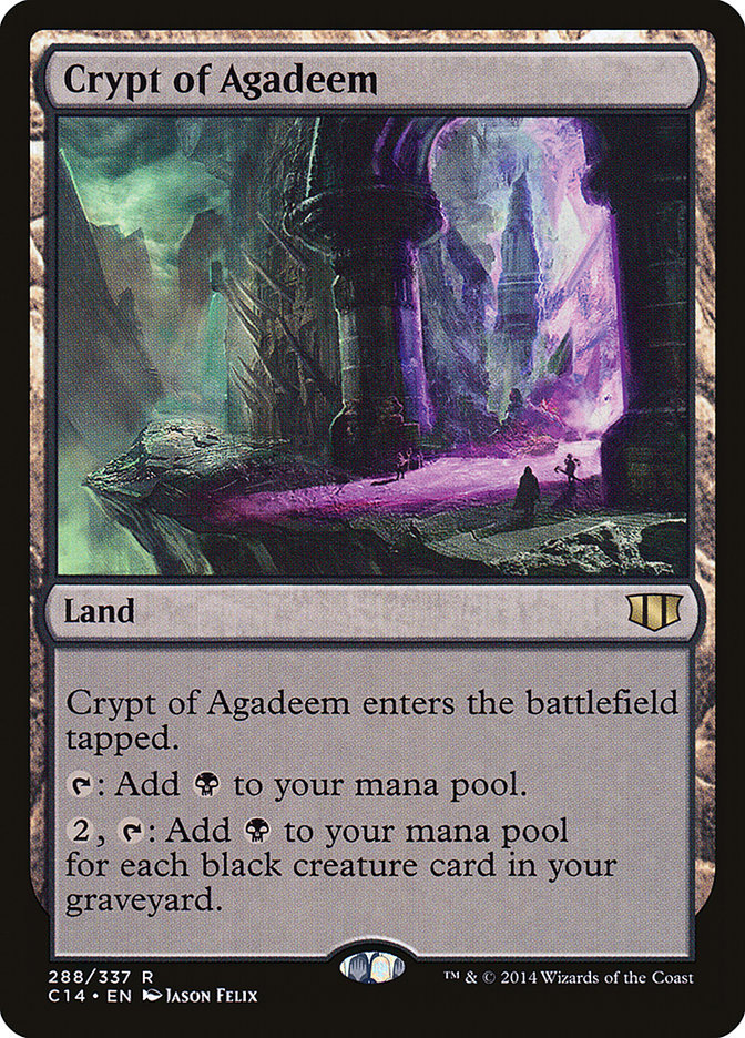 Crypt of Agadeem [Commander 2014] | Shuffle n Cut Hobbies & Games