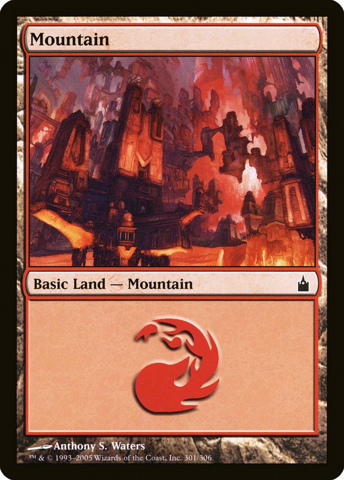 Mountain (301) [Ravnica: City of Guilds] | Shuffle n Cut Hobbies & Games