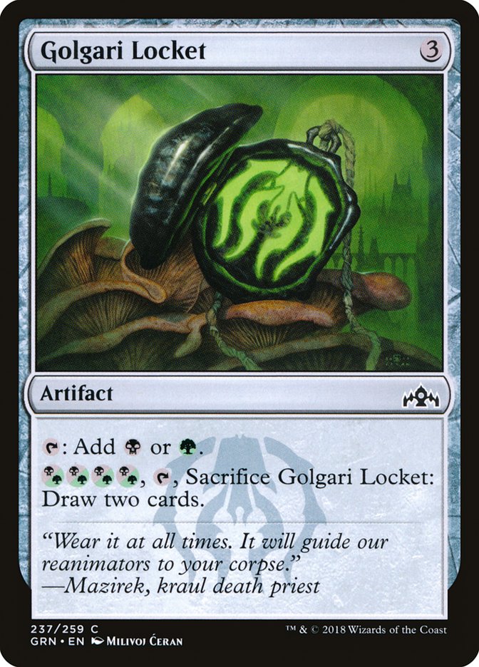 Golgari Locket [Guilds of Ravnica] | Shuffle n Cut Hobbies & Games