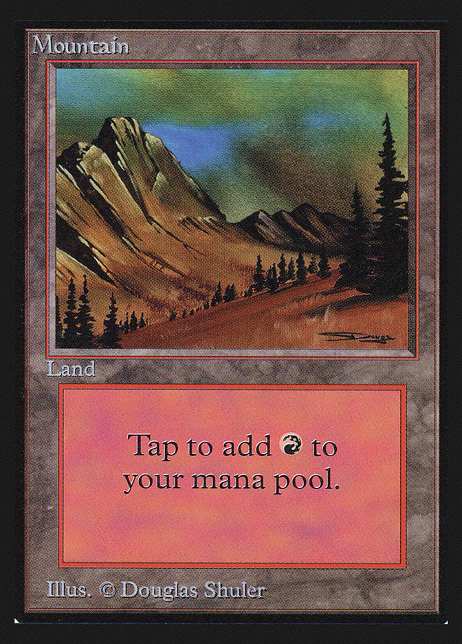 Mountain (No Snow) [Collectors' Edition] | Shuffle n Cut Hobbies & Games