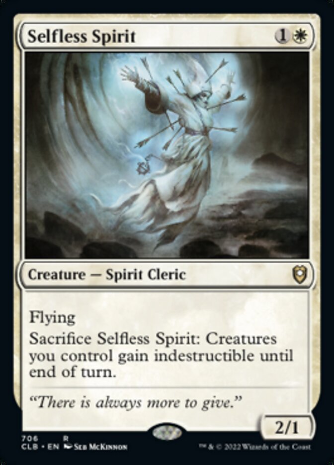 Selfless Spirit [Commander Legends: Battle for Baldur's Gate] | Shuffle n Cut Hobbies & Games