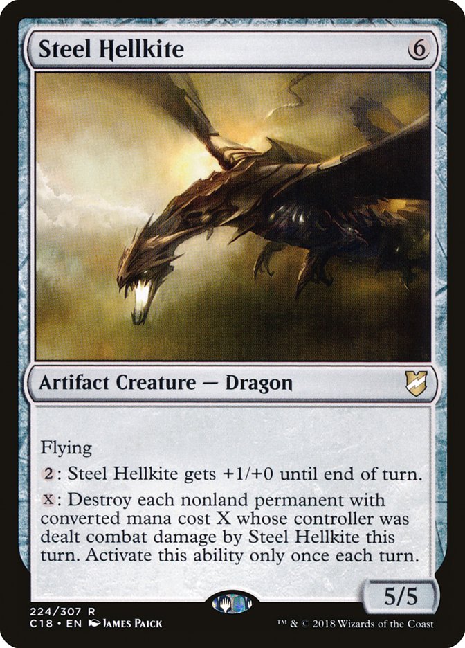 Steel Hellkite [Commander 2018] | Shuffle n Cut Hobbies & Games