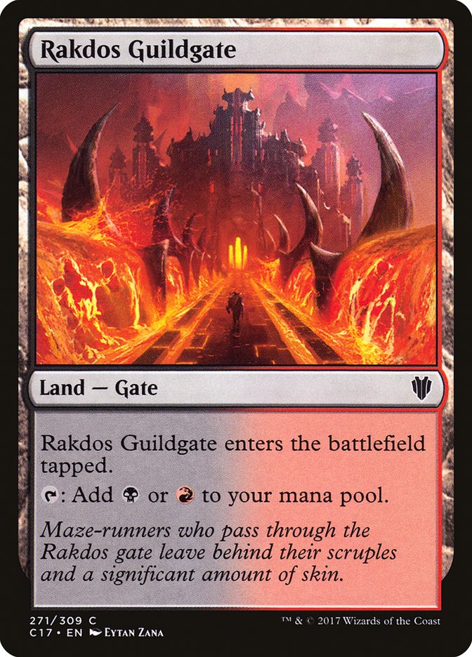 Rakdos Guildgate [Commander 2017] | Shuffle n Cut Hobbies & Games