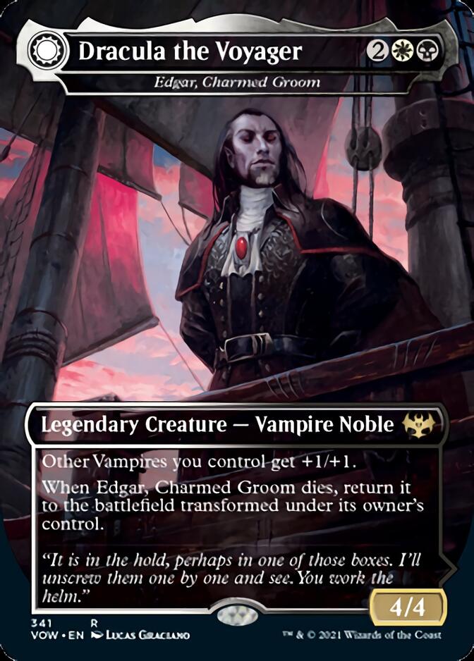 Edgar, Charmed Groom // Edgar Markov's Coffin - Dracula the Voyager // Casket of Native Earth [Innistrad: Crimson Vow] | Shuffle n Cut Hobbies & Games