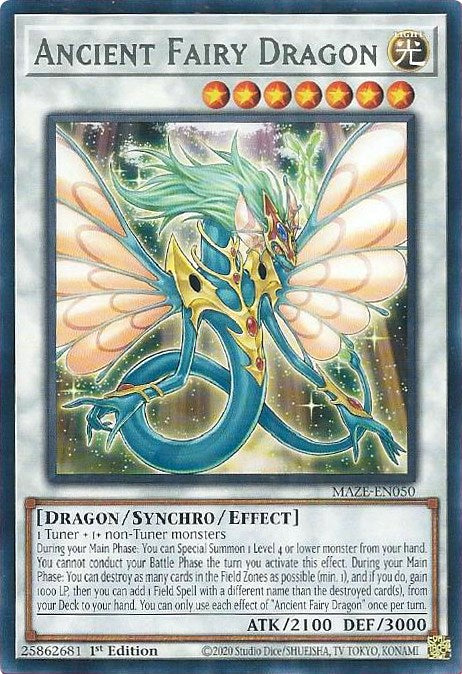Ancient Fairy Dragon [MAZE-EN050] Rare | Shuffle n Cut Hobbies & Games
