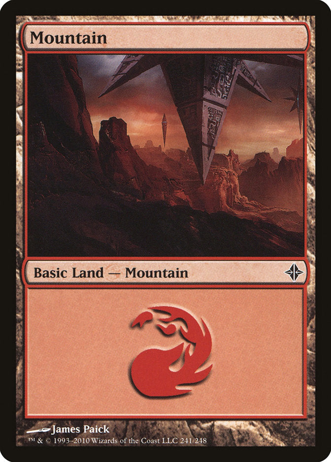 Mountain (241) [Rise of the Eldrazi] | Shuffle n Cut Hobbies & Games