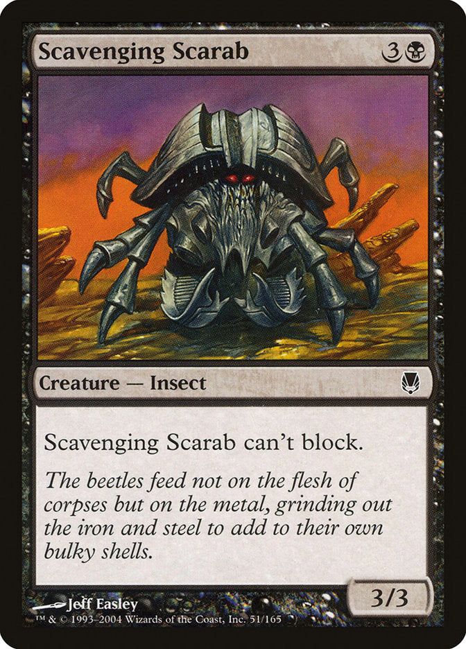 Scavenging Scarab [Darksteel] | Shuffle n Cut Hobbies & Games