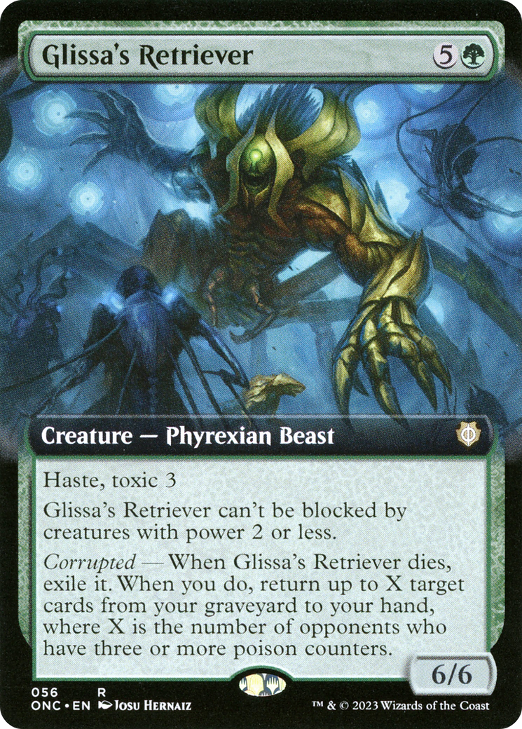 Glissa's Retriever (Extended Art) [Phyrexia: All Will Be One Commander] | Shuffle n Cut Hobbies & Games