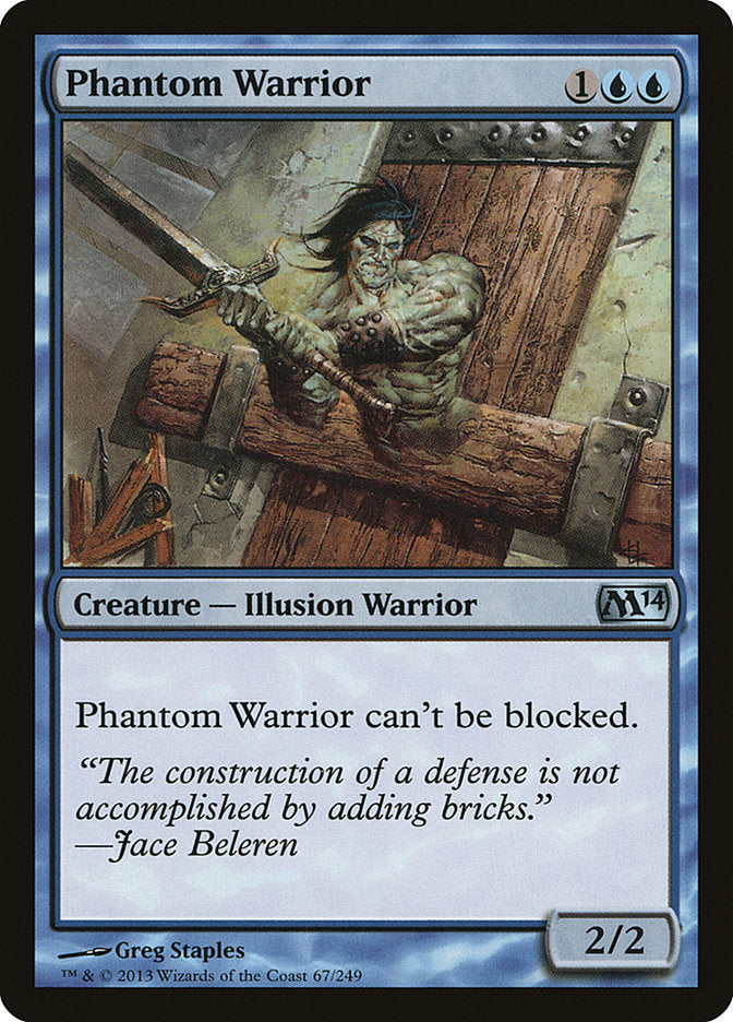 Phantom Warrior [Magic 2014] | Shuffle n Cut Hobbies & Games