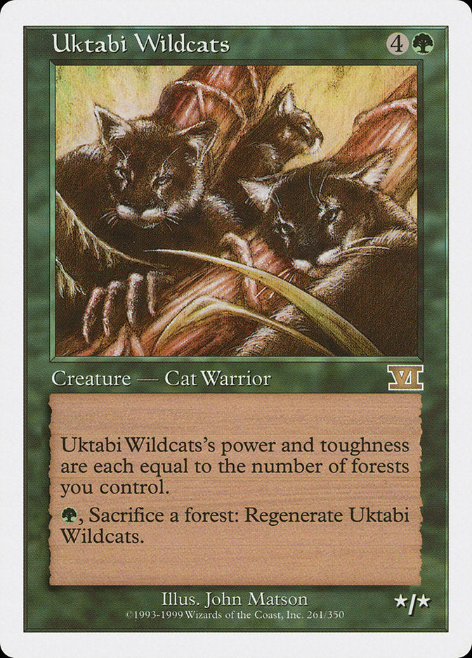 Uktabi Wildcats [Classic Sixth Edition] | Shuffle n Cut Hobbies & Games