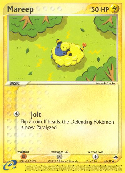 Mareep (64/97) [EX: Dragon] | Shuffle n Cut Hobbies & Games