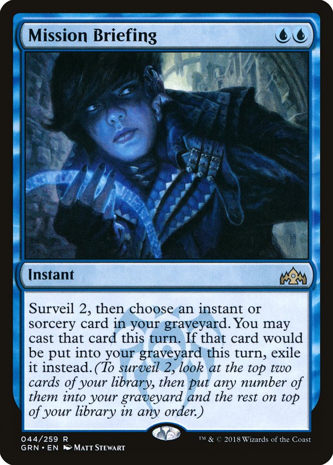 Mission Briefing [Guilds of Ravnica] | Shuffle n Cut Hobbies & Games