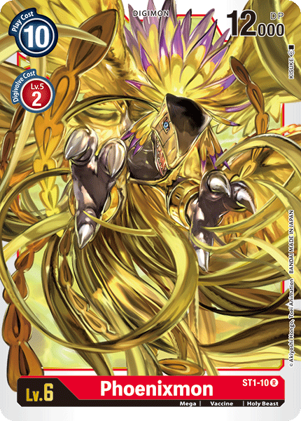 Phoenixmon [ST1-10] [Starter Deck: Gaia Red] | Shuffle n Cut Hobbies & Games