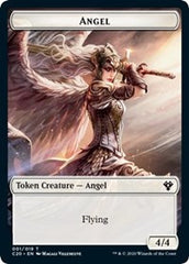 Angel // Elemental (010) Double-Sided Token [Commander 2020 Tokens] | Shuffle n Cut Hobbies & Games