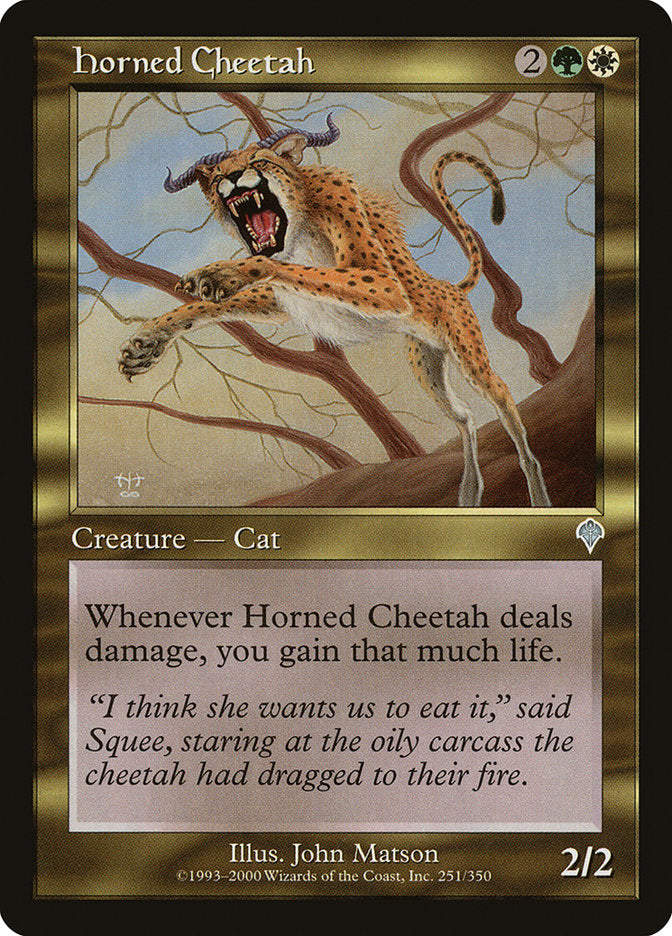 Horned Cheetah [Invasion] | Shuffle n Cut Hobbies & Games