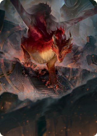 Red Dragon Art Card [Dungeons & Dragons: Adventures in the Forgotten Realms Art Series] | Shuffle n Cut Hobbies & Games