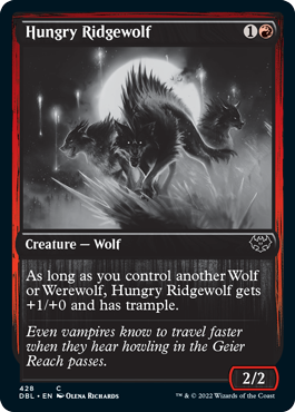Hungry Ridgewolf [Innistrad: Double Feature] | Shuffle n Cut Hobbies & Games